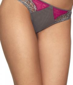 Kinga GISELE P 619/2 Труси сірий/червоний
