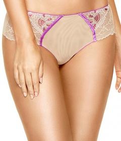 Kinga PINK P 738/2 Труси бразиліана бежевий