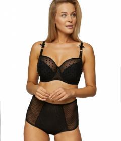 Kinga FLIRTY II BC 762/1 Бюстгальтер великий розмір чорний