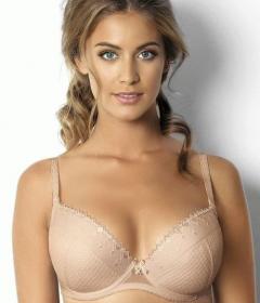 Kinga NATHALIE PU 354 Бюстгальтер бежевий