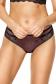Kinga LISA P 697/2 Трусы женские бразилиана черный
