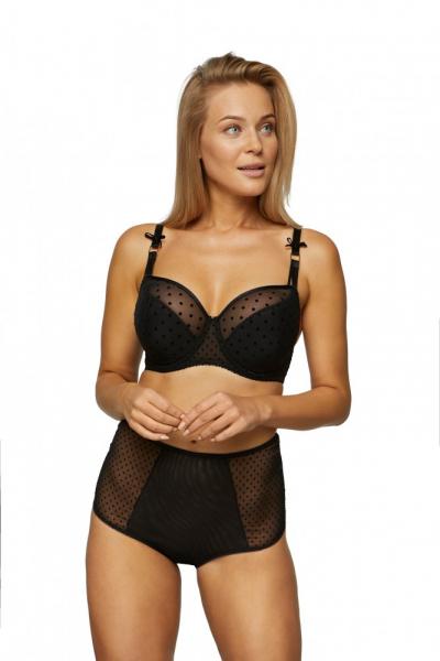 Kinga FLIRTY P 762/5 Трусы высокие черный
