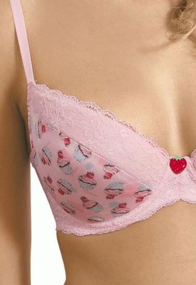 Kinga DOLCI I PU 497 Бюстгальтер рожевий
