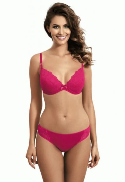 Kinga ROSA I PU 490 Бюстгальтер малиновий