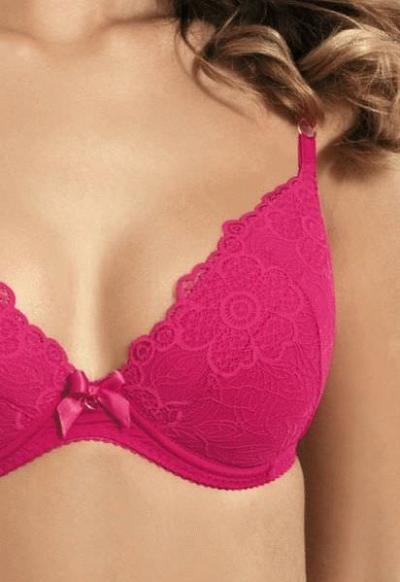 Kinga ROSA I PU 490 Бюстгальтер малиновий