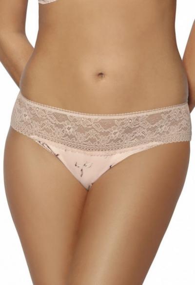 Kinga SOFFIONE P 487/3 Труси бразиліана рожевий
