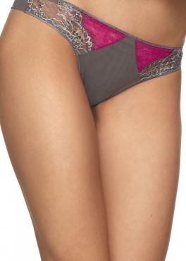 Kinga GISELE P 619/2 Труси сірий/червоний