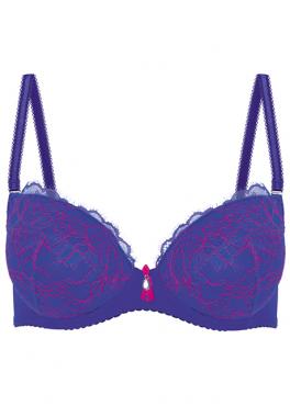 Kinga BLUE LAGOONA I PU 364 Бюстгальтер синій